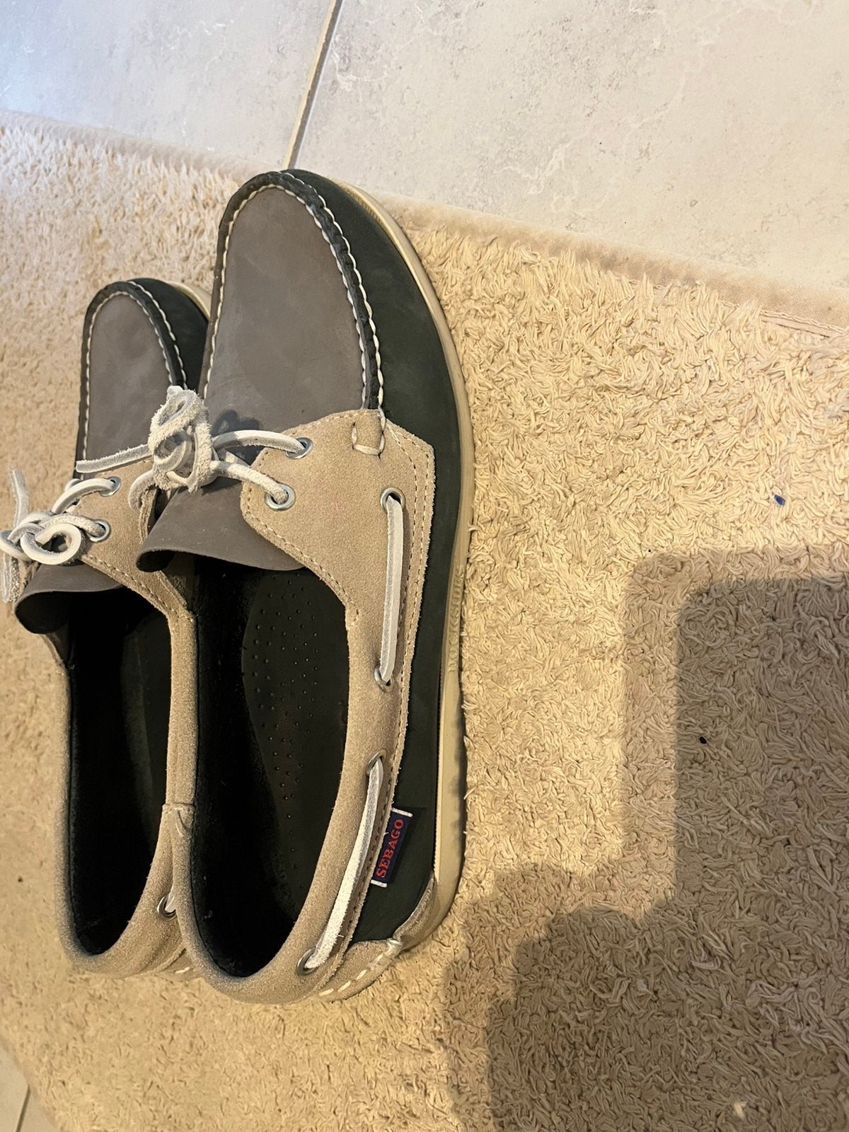 Sebago maat 44, Ophalen, Blauw, Boots, Zo goed als nieuw
