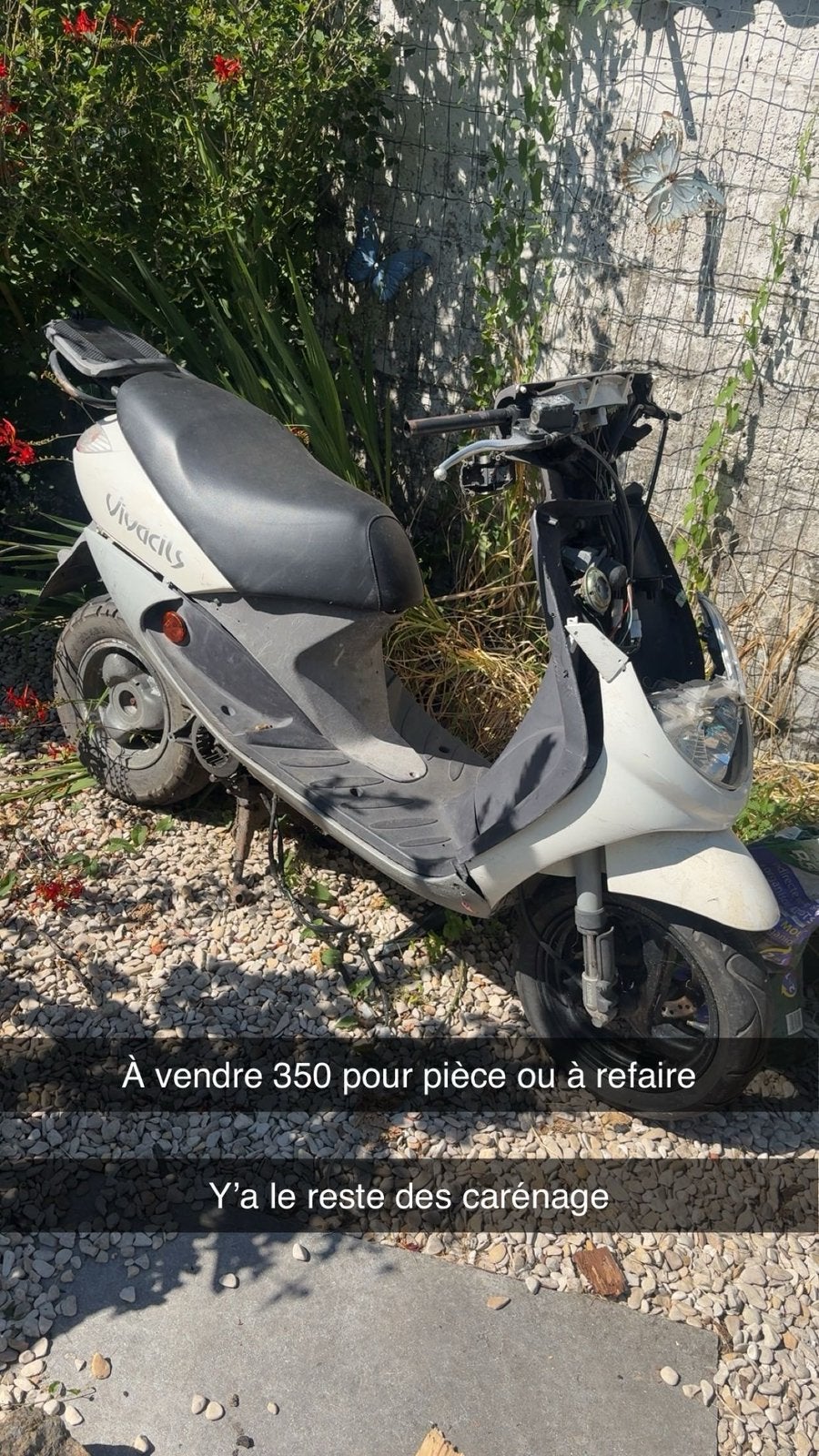 Scooter peugeot vivacity, Vélos & Vélomoteurs, Scooters | Peugeot, Classe B (45 km/h), Enlèvement, Utilisé, Essence