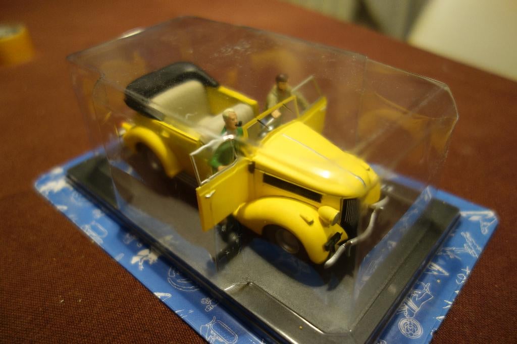 Blake & Mortimer FORD CABRIOLET (Het Atlantis Enigma), Verzamelen, Stripfiguren, Nieuw, Beeldje of Figuurtje, Overige figuren