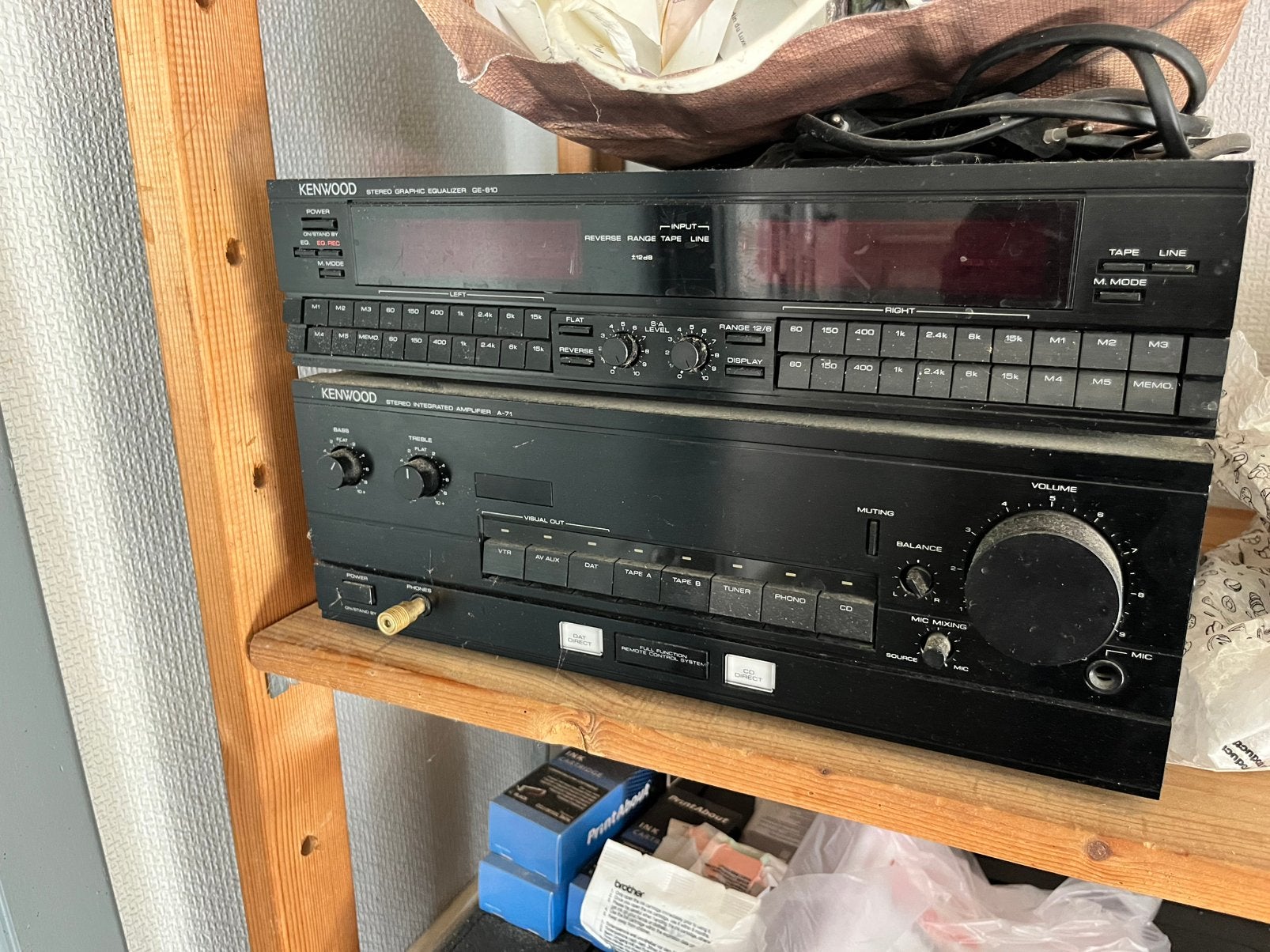 Kenwood stereo, Audio, Tv en Foto, Stereoketens, Ophalen, Zo goed als nieuw