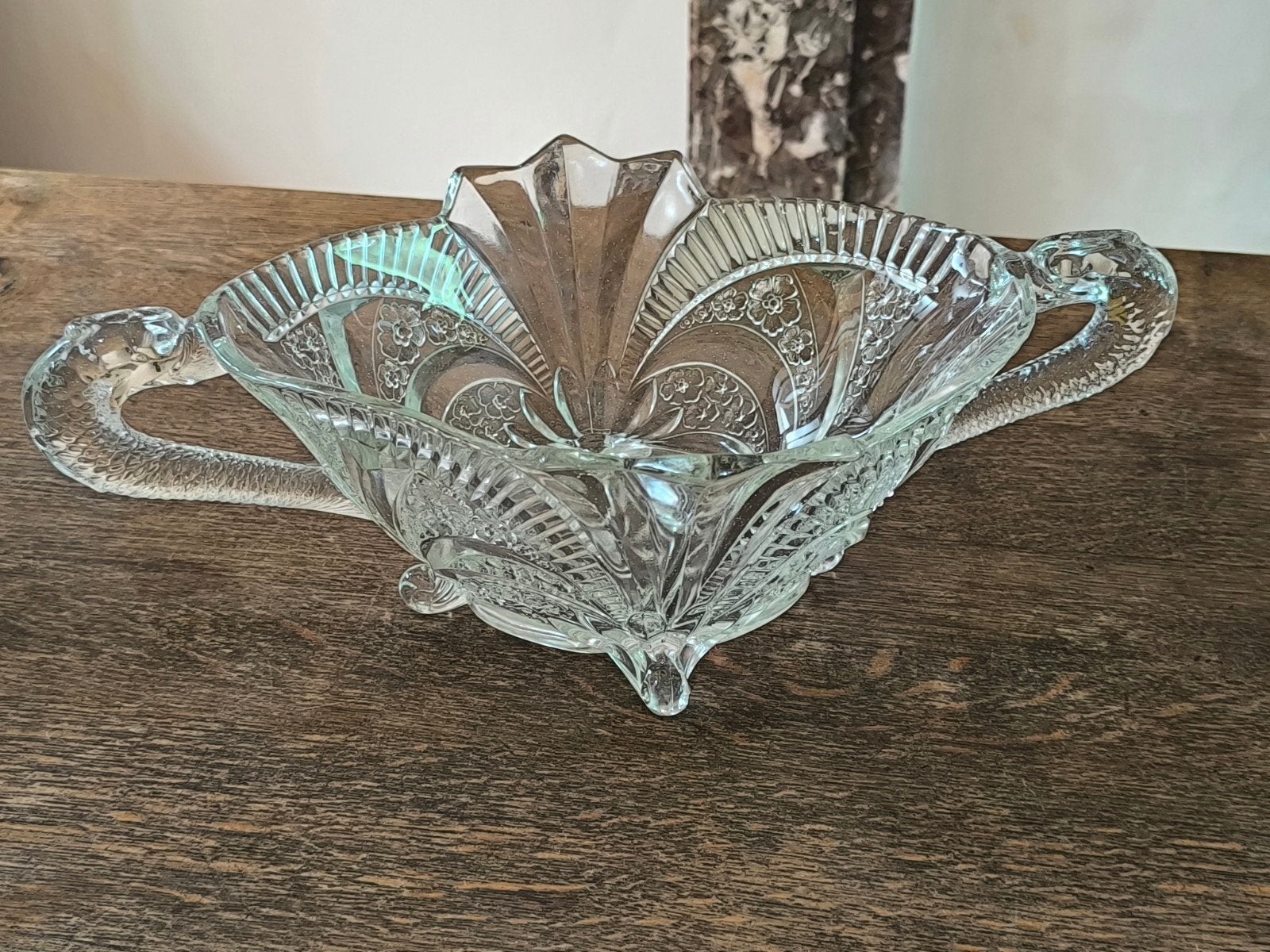 Art deco fruitschaal, Brockwitz, Enlèvement ou Envoi