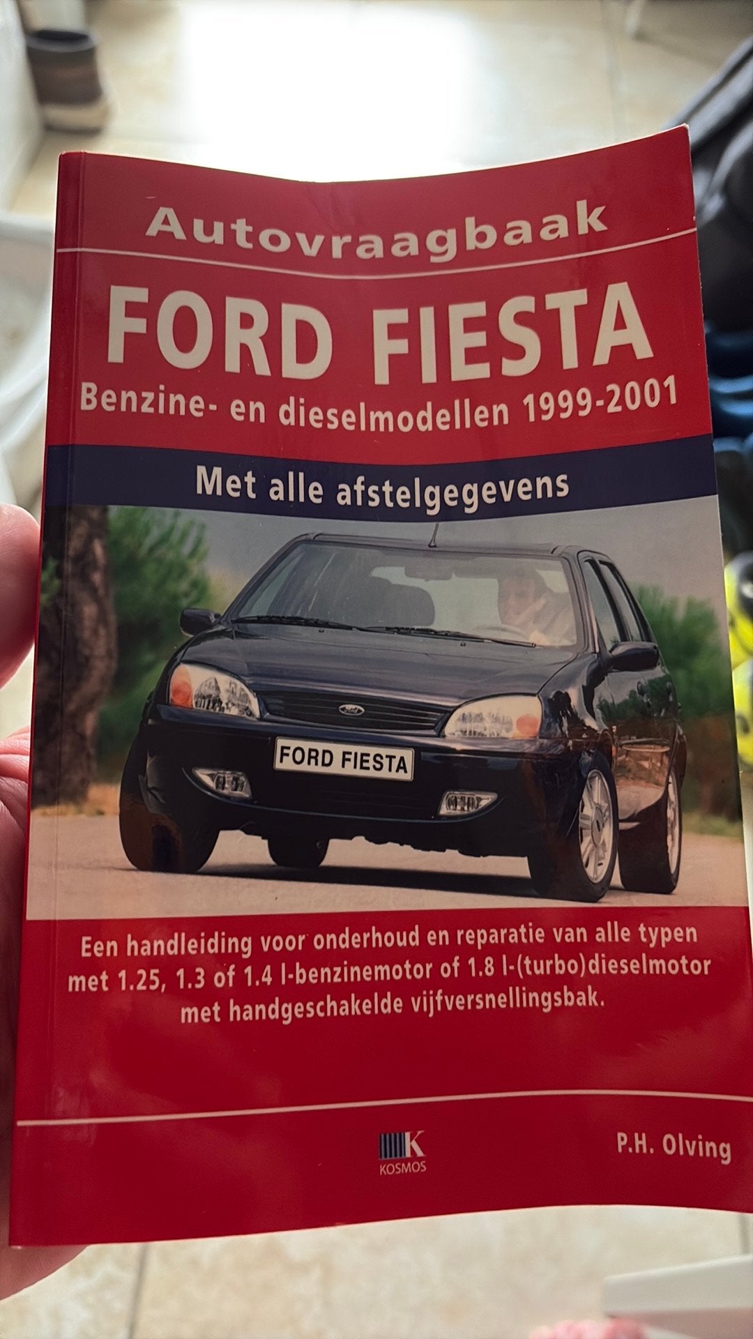 Vraagbaak Ford Fiesta, Livres, Enlèvement ou Envoi, Comme neuf, Ford