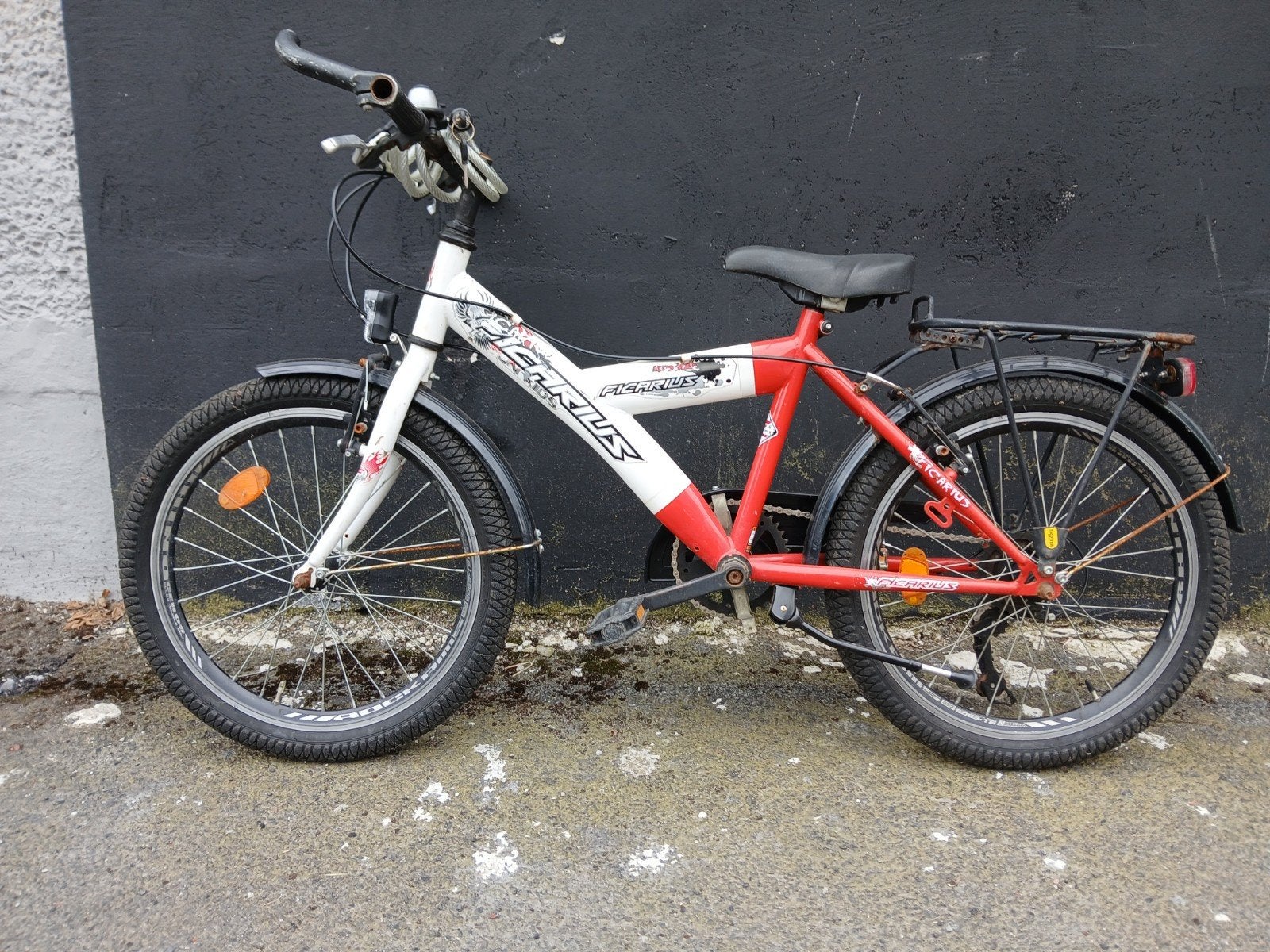 Kinderfiets jongen, Enlèvement, Utilisé, Frein sur jante, Vitesses