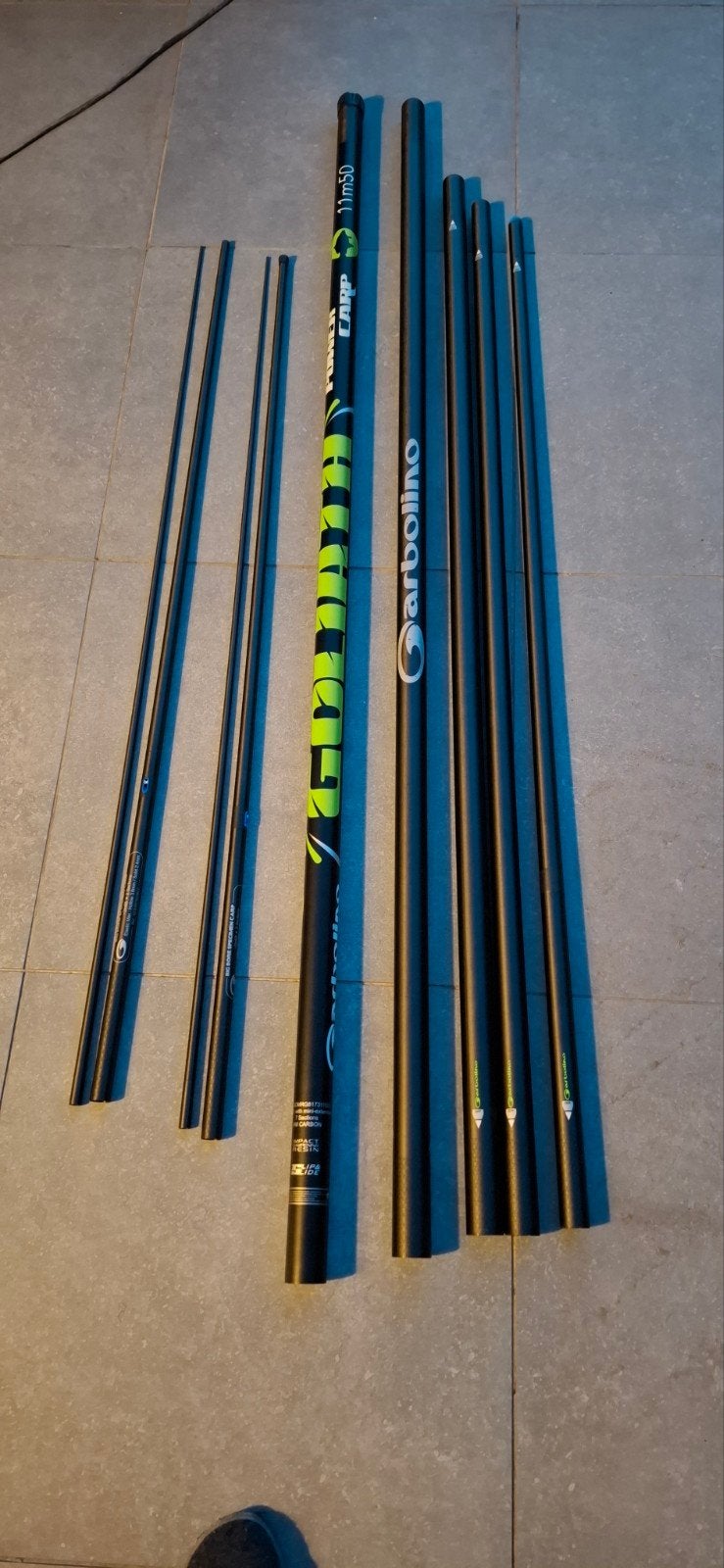 nieuwe garbolino goliath power carp 11.5m, Ophalen, Nieuw, Vaste hengel