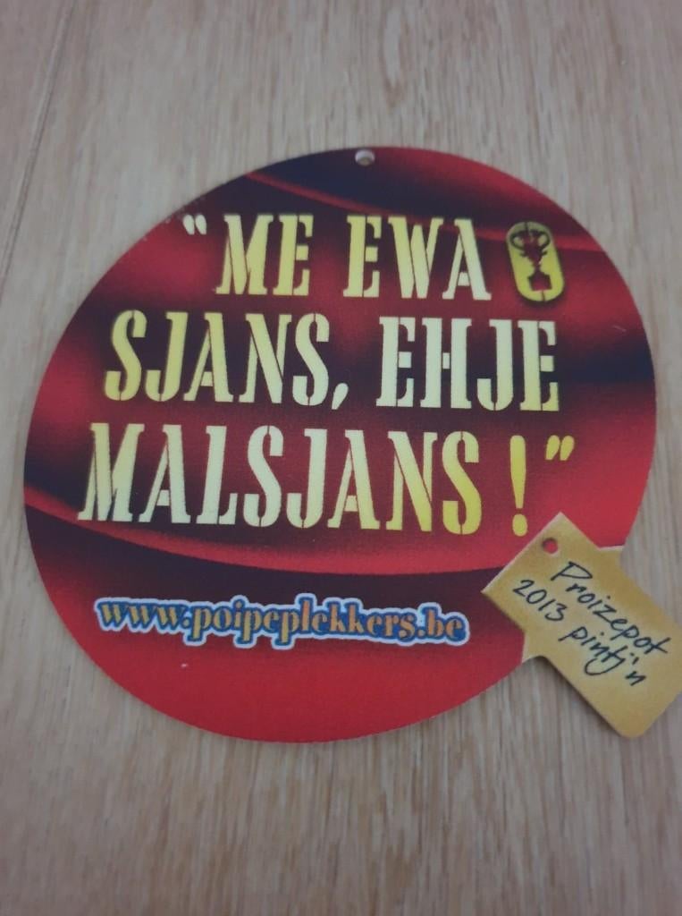 Carnaval Aalst medaille De Poipeplekkers 2013, Ophalen of Verzenden