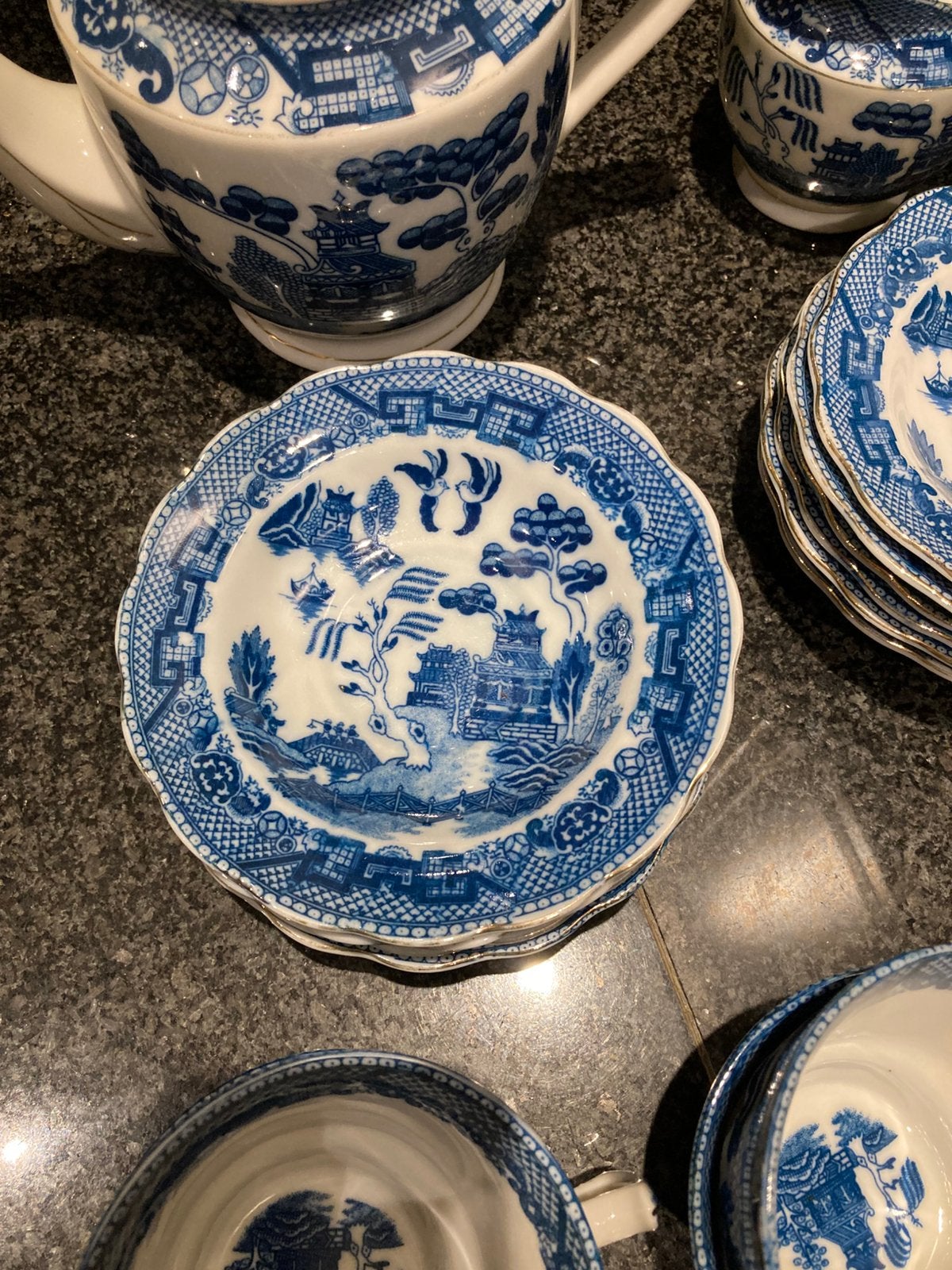 Koffie/theeservies 67-delig, Ophalen