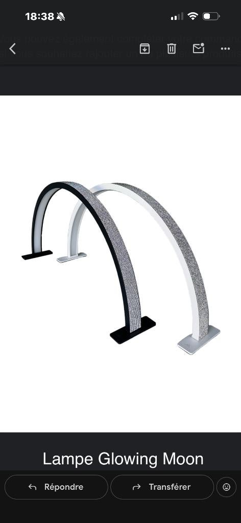 Lampe demi lune ALMAS, Enlèvement, Neuf
