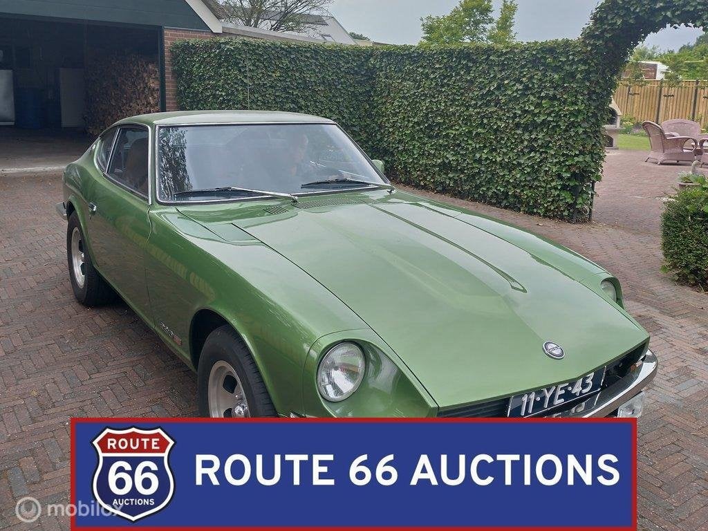 Datsun 260Z | 1974 | Route 66 Auctions, Autos, Autres marques, Achat, Entreprise, Boîte manuelle
