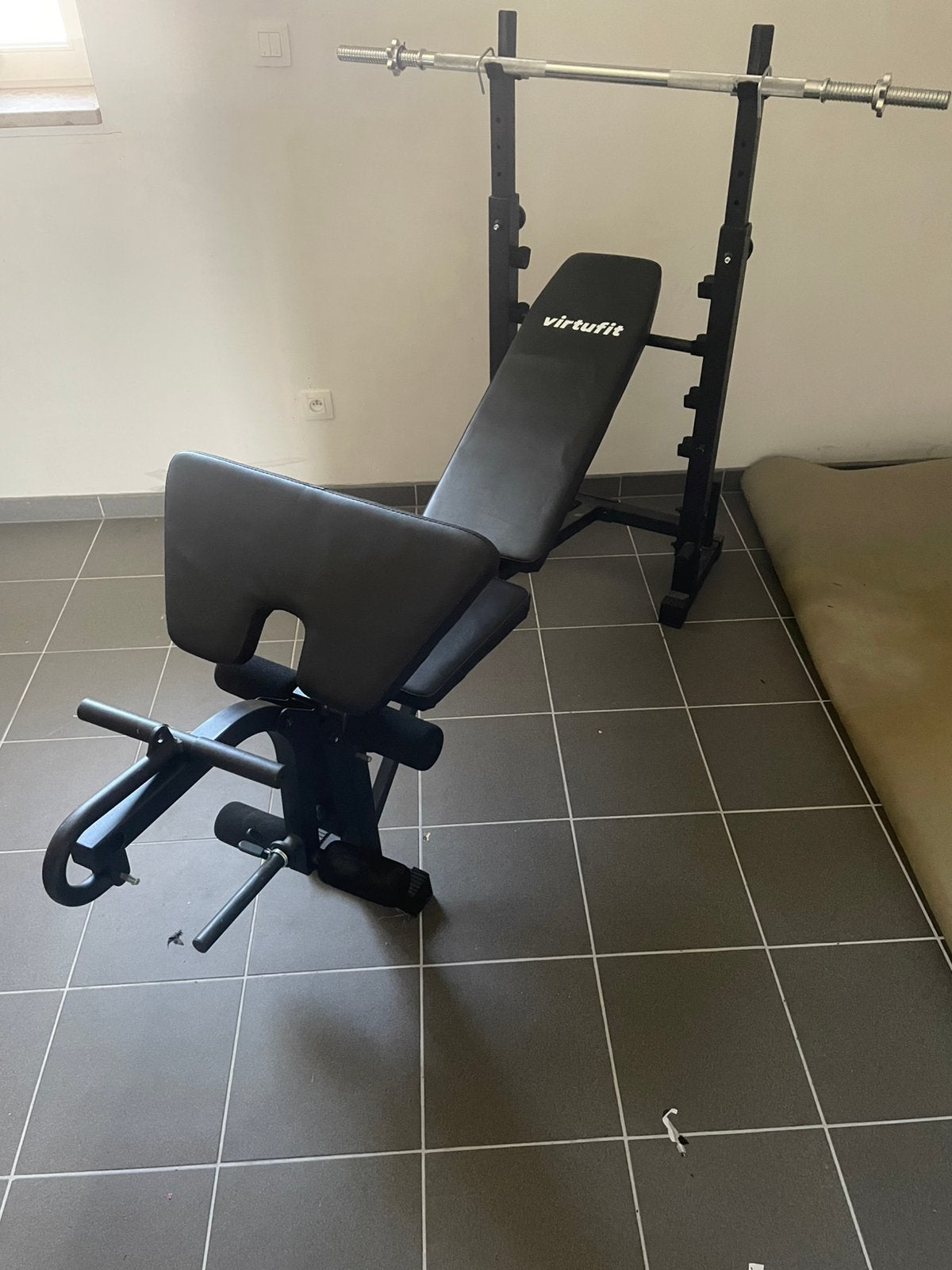 Virtufit multifunctionele halterbank, Ophalen, Gebruikt, Fitnessbank