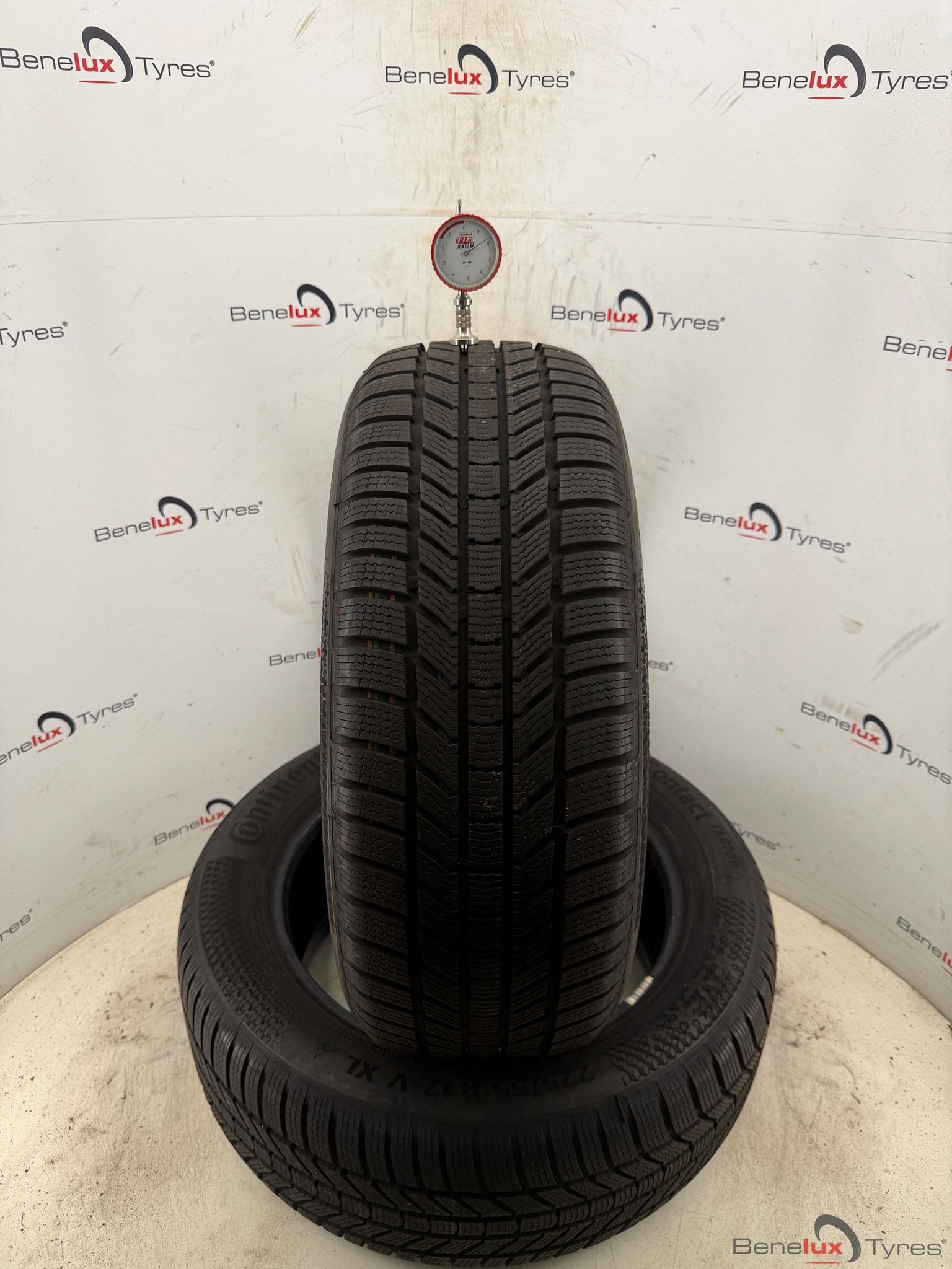 winter 225/55R17 101V Conti 225/55 R17 225/55/17 2255517, Auto-onderdelen, Gebruikt, -, -, 17 inch