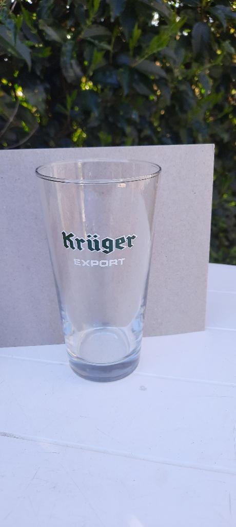 Kruger bier glazen, Ophalen, Gebruikt, Bierglas