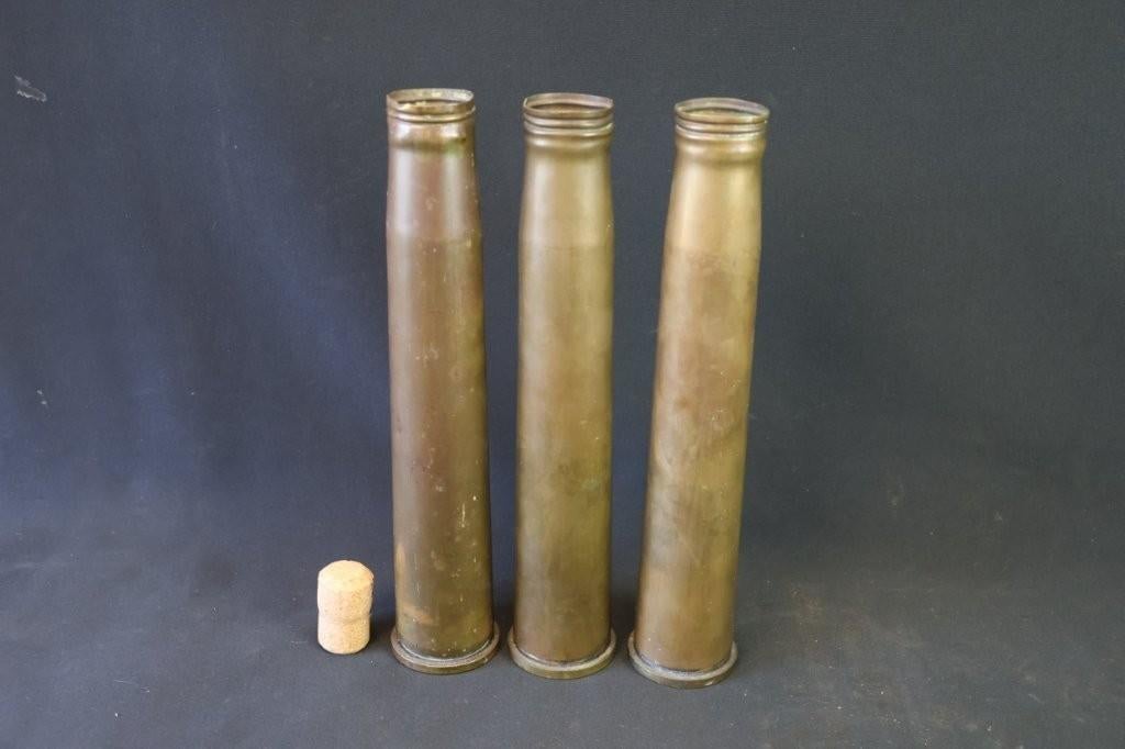 WO2 40mm Belgische bofor huls LEEG, Verzamelen, Militaria | Tweede Wereldoorlog, Ophalen of Verzenden