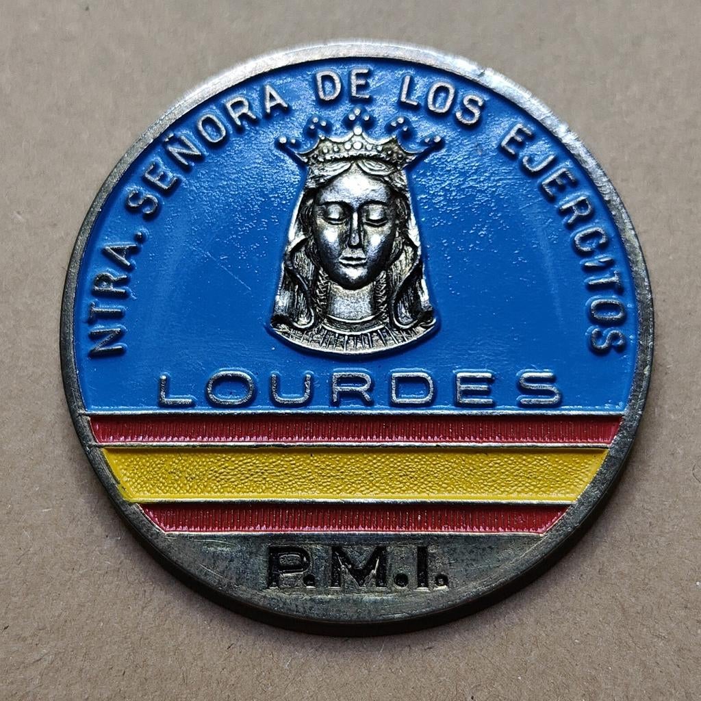 Medaille van Onze Lieve Vrouw van de Legers, Ophalen of Verzenden, Embleem of Badge