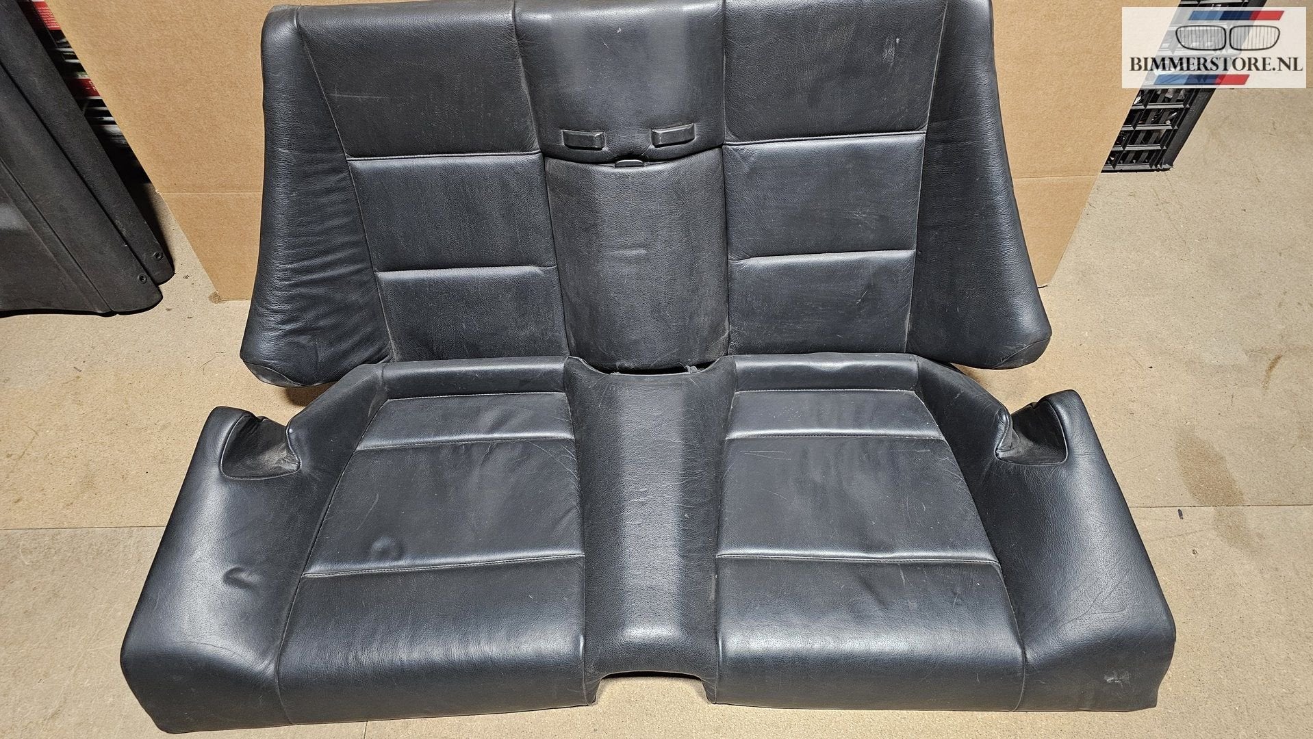 Achterbank zwart compleet BMW 3 serie E46 cabriolet, Auto-onderdelen, Interieur en Bekleding, Gebruikt, -, Ophalen of Verzenden