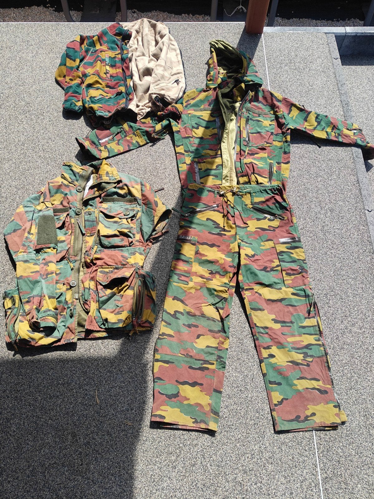 ABL Camo Goretex pak en Tactische Jas, Ophalen, Maat 48/50 (M)