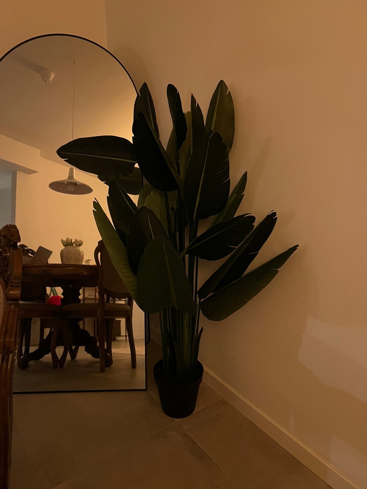 Fausse plante "Oiseau de Paradis" à vendre, Enlèvement, Comme neuf, Intérieur, Sans entretien
