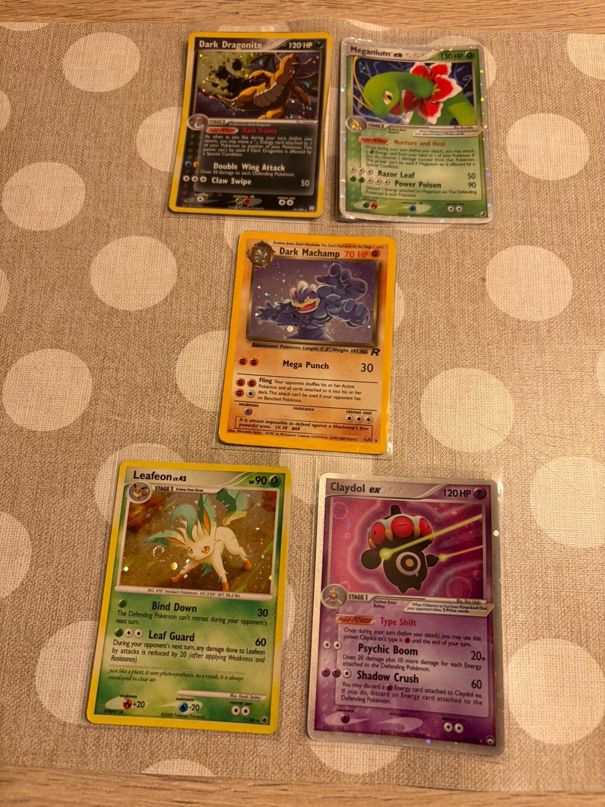 Mooie Vintage Pokémon Kaarten Lot (2000-2008), Ophalen, Gebruikt