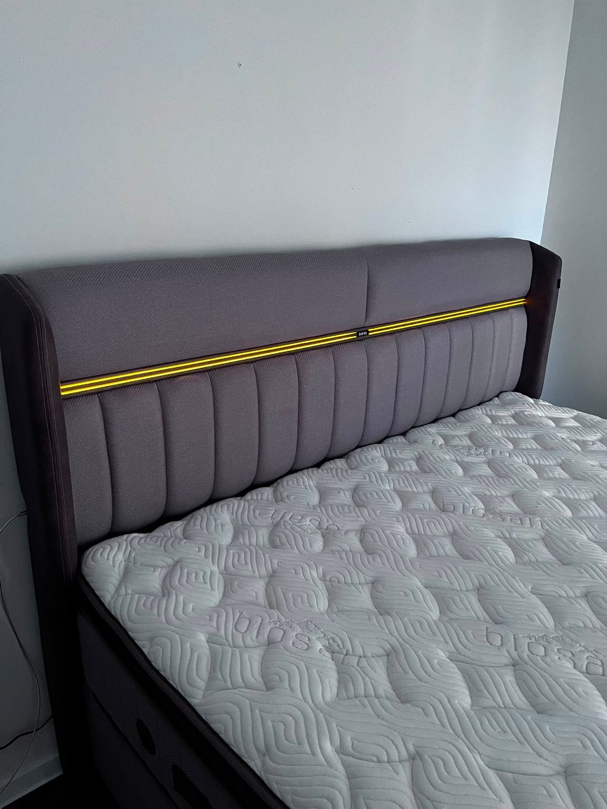 Bambi bed Boxspring nieuw, Ophalen, Beige, 180 cm, 200 cm