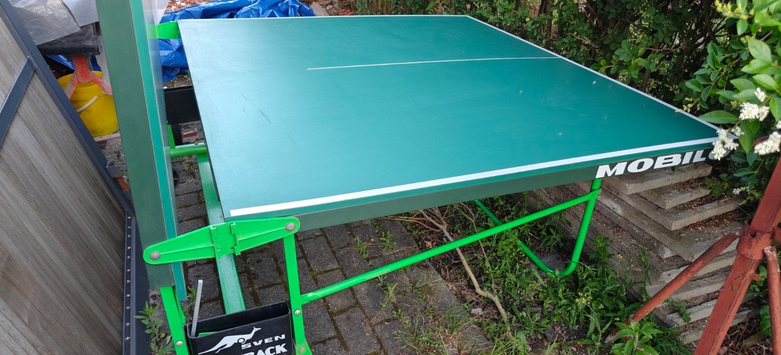 Table de ping-pong intérieure, Enlèvement, Pliante