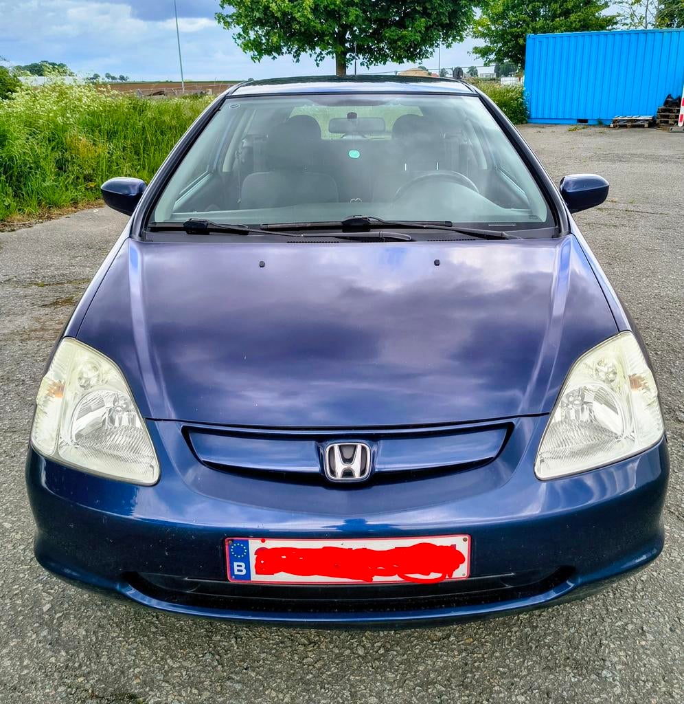 Honda Civic en très bon état! Mécanique au top! A voir!, Auto's, Honda, Voorwielaandrijving, Stof, 4 cilinders, Blauw
