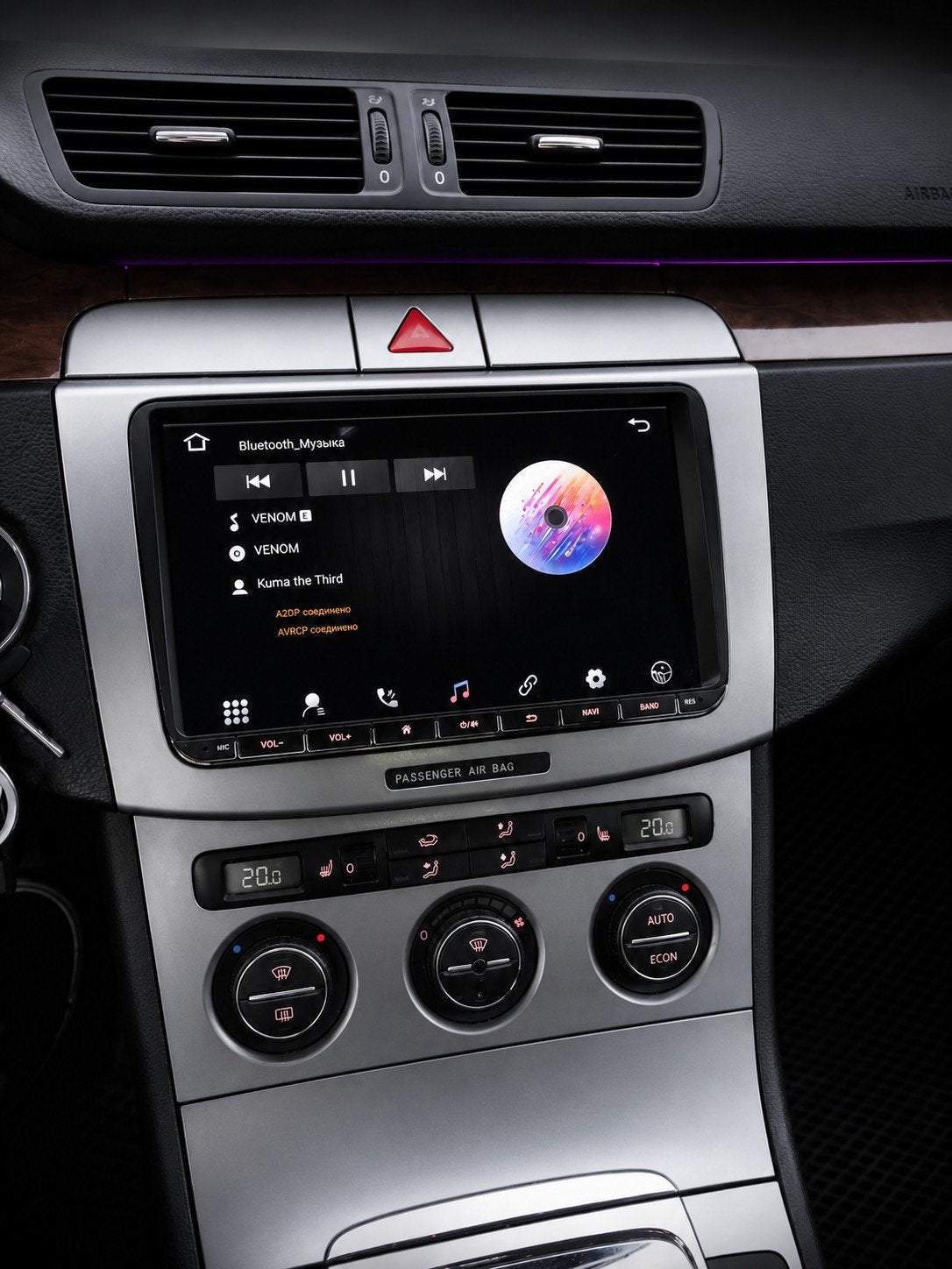 Autoradio android 4go ram + 64 mémoire android auto carplay, Enlèvement ou Envoi