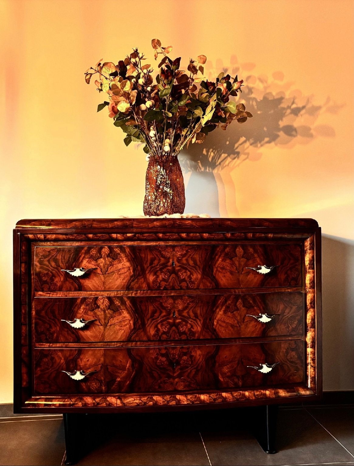 Commode Florentijn Art Deco, Maison & Meubles, Armoires | Commodes, 100 à 150 cm, Enlèvement, 100 à 150 cm, Art Deco