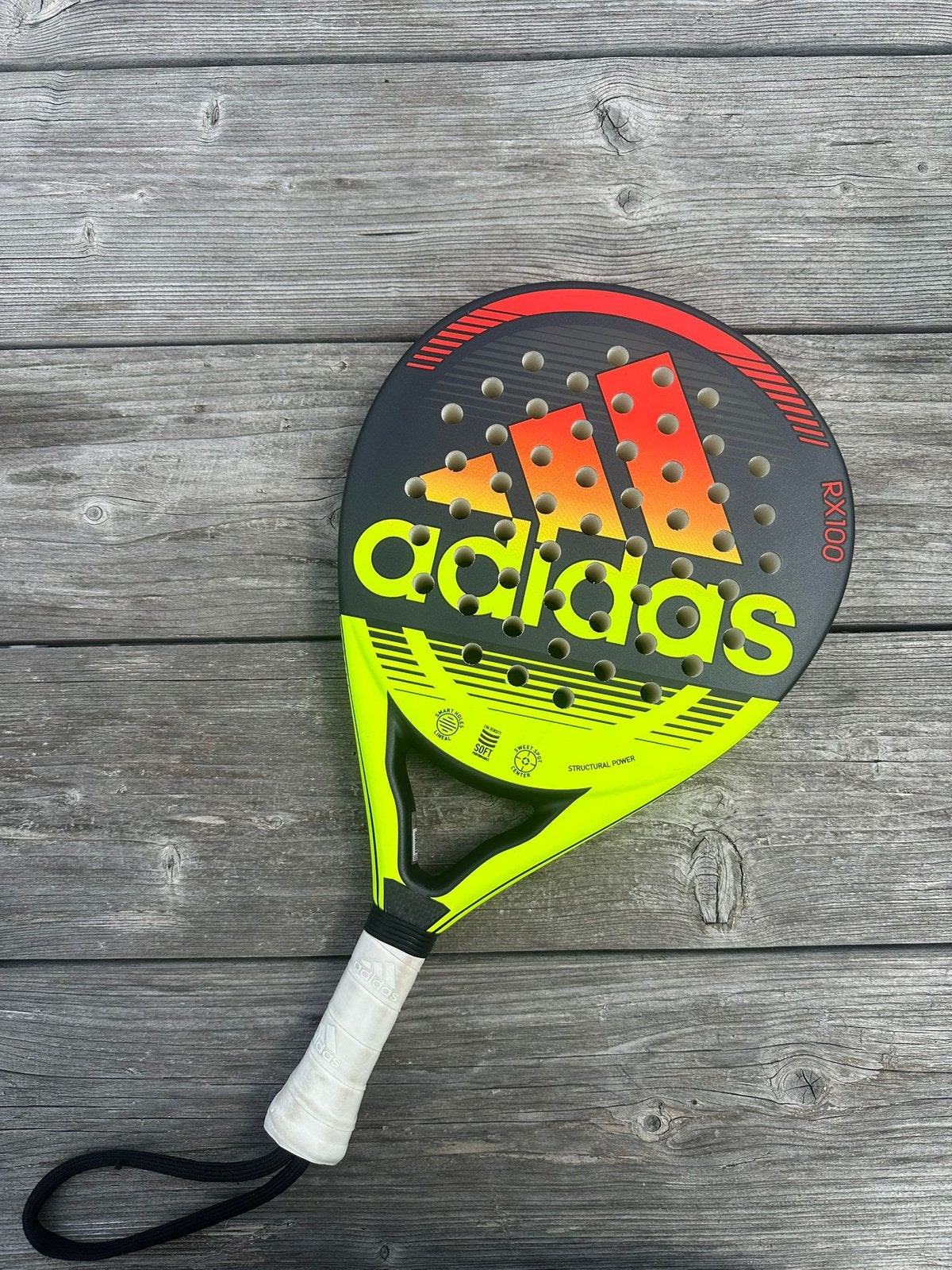 Adidas RX1000, Sport en Fitness, Padel, Ophalen, Zo goed als nieuw, Padelracket