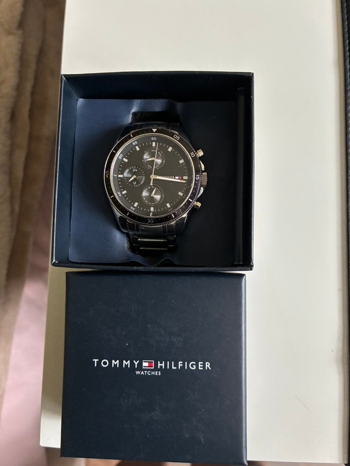 Tommy Hilfiger Horloge, Ophalen of Verzenden, Zo goed als nieuw