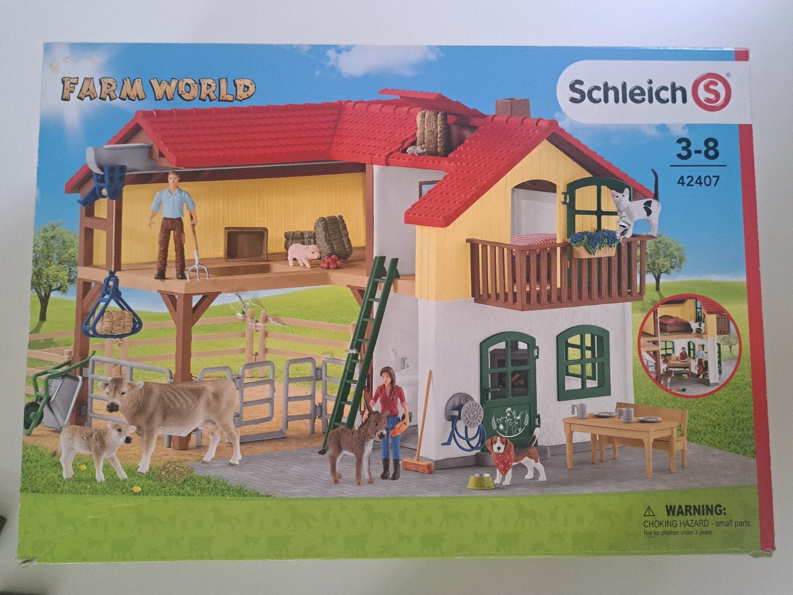 schleich boerderij 42407, Enlèvement ou Envoi, Comme neuf