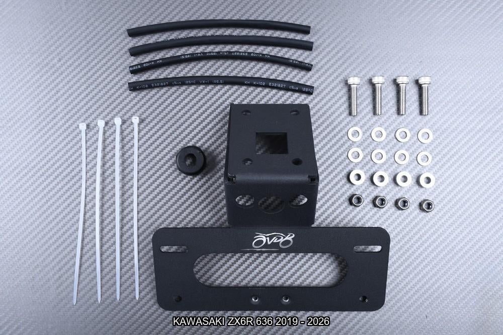 AVDB Korte Kentekenplaathouder KAWASAKI ZX6R 636 2019 - 2026, Motoren, Ophalen of Verzenden, Nieuw