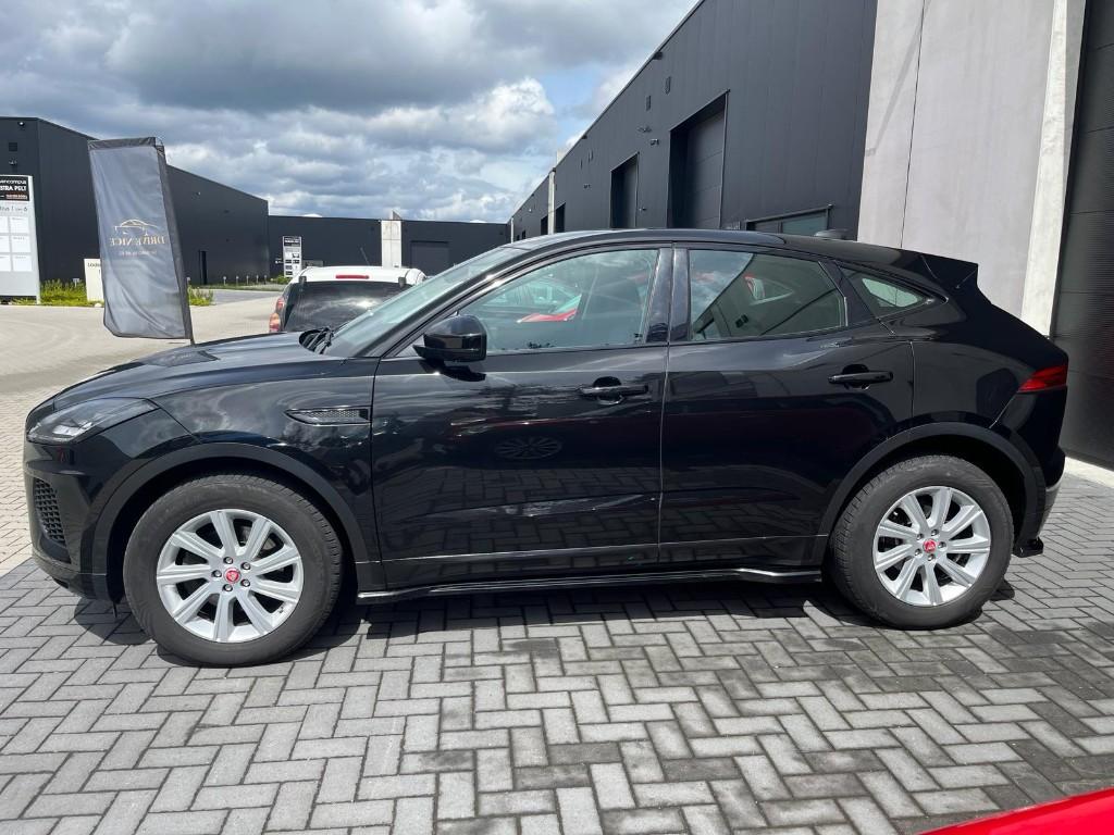 Jaguar E-Pace 2.0 DA, Maxton bodykit, Camera, Cruise control, Auto's, 4 cilinders, Zwart, Bedrijf, https://public.car-pass.be/vhr/3cc41bf5-8532-496f-b1cd-9466b33ce46d