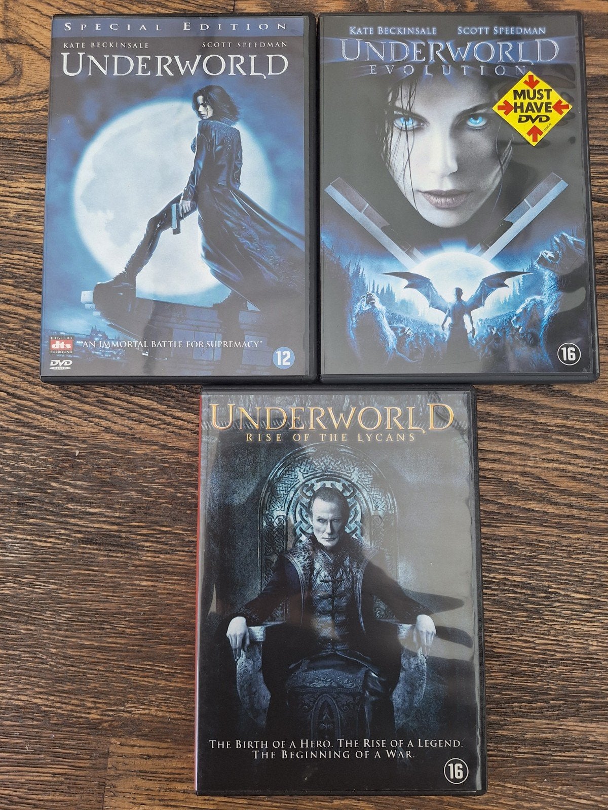Underworld Trilogie DVDs, Ophalen of Verzenden, Actie
