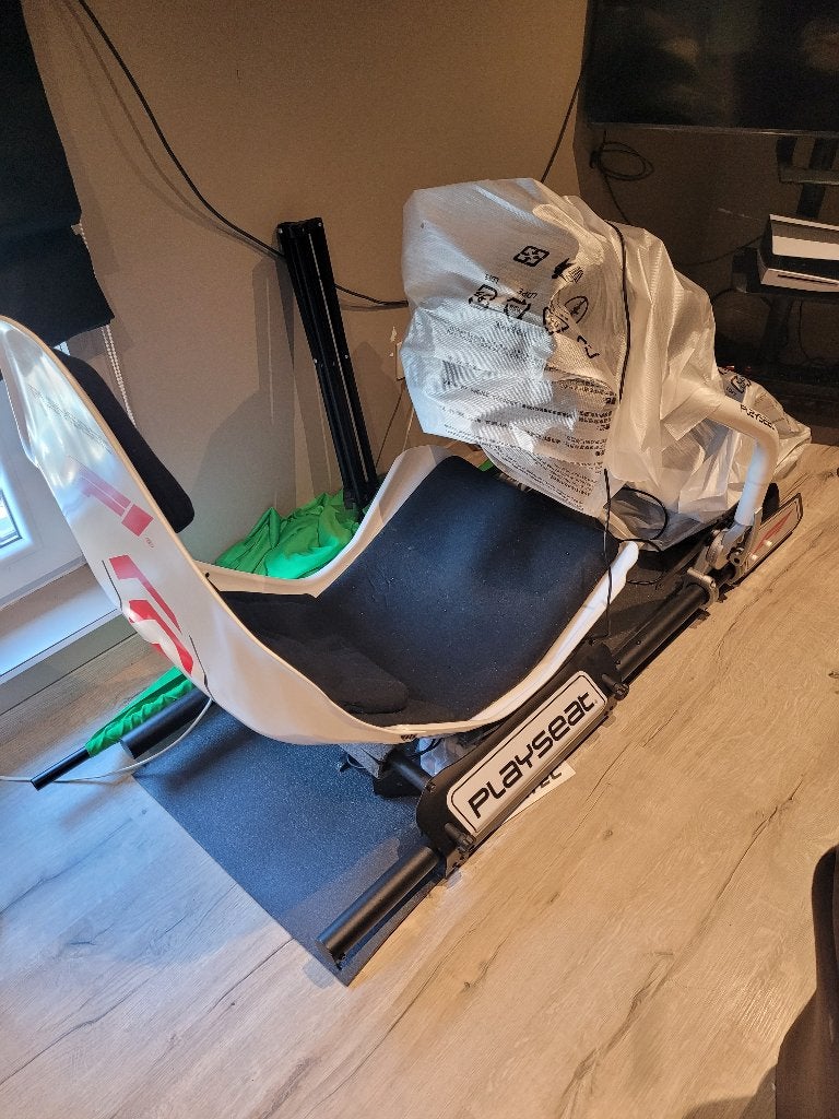 Playseat Formula Instinct + Fanatec CSL DD QR2 F1 8nm, Computers en Software, Joysticks, Zo goed als nieuw, Ophalen