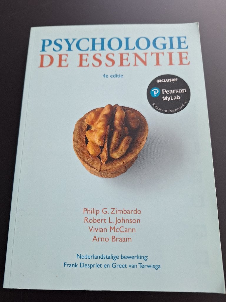 Psychologie de essentie, Boeken, Ophalen, Nieuw
