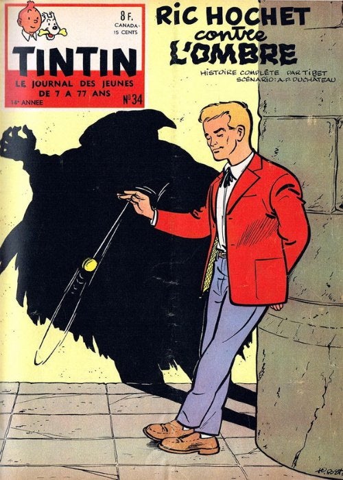 Ric Hochet - Tintin Journal 1959 tot 1982, Boeken, Stripverhalen, Gelezen, Tibet et A.P. Duchateau, Verzenden, Meerdere stripboeken