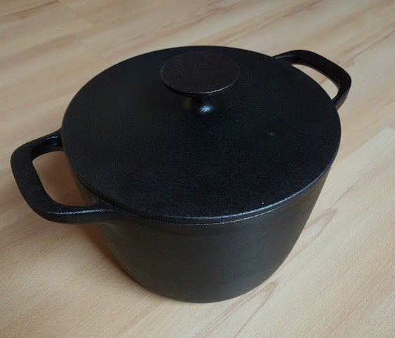 Gietijzer kookpot (te renoveren), Huis en Inrichting, Ophalen of Verzenden, Gebruikt, Gietijzer, IKEA
