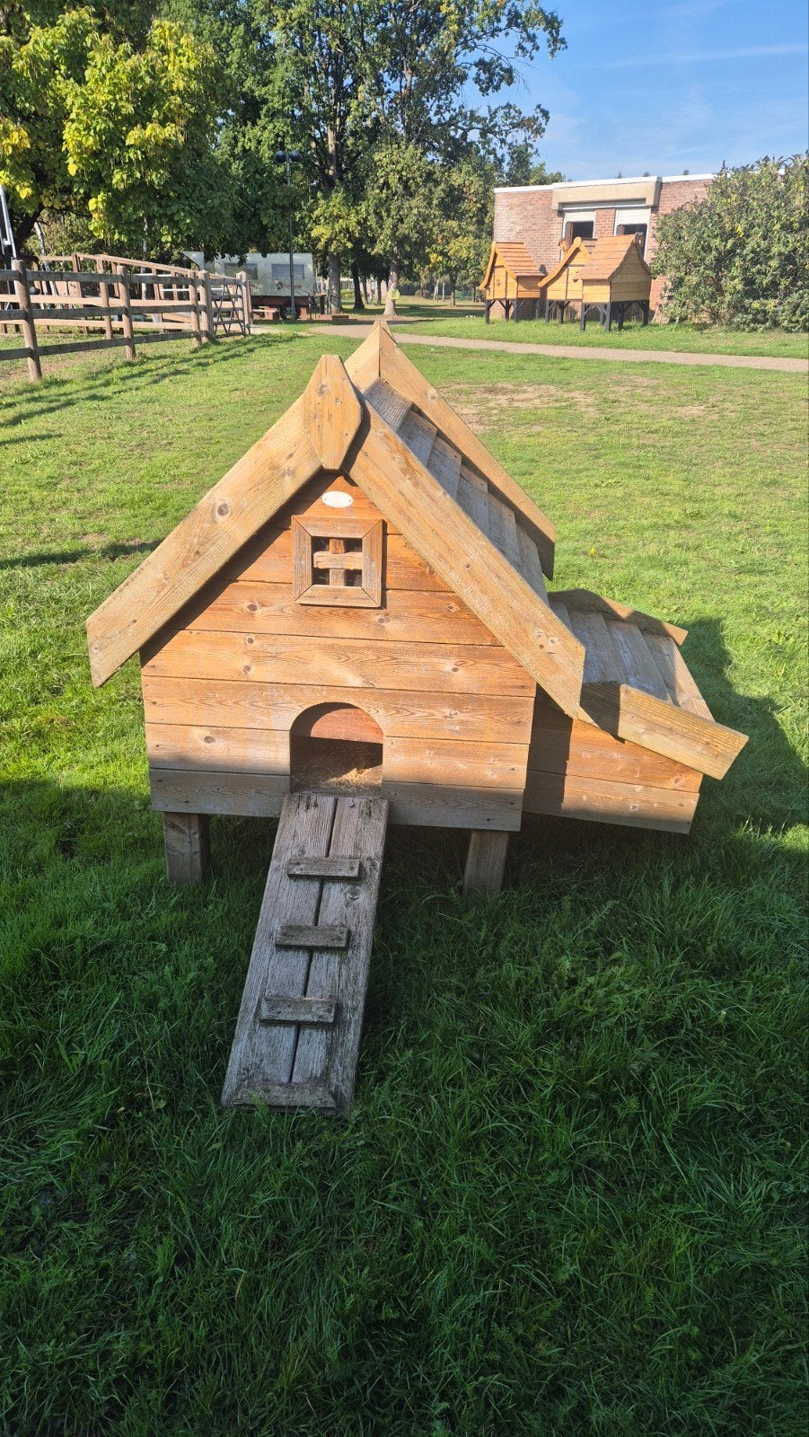 Kippenhok /huisje, Ophalen