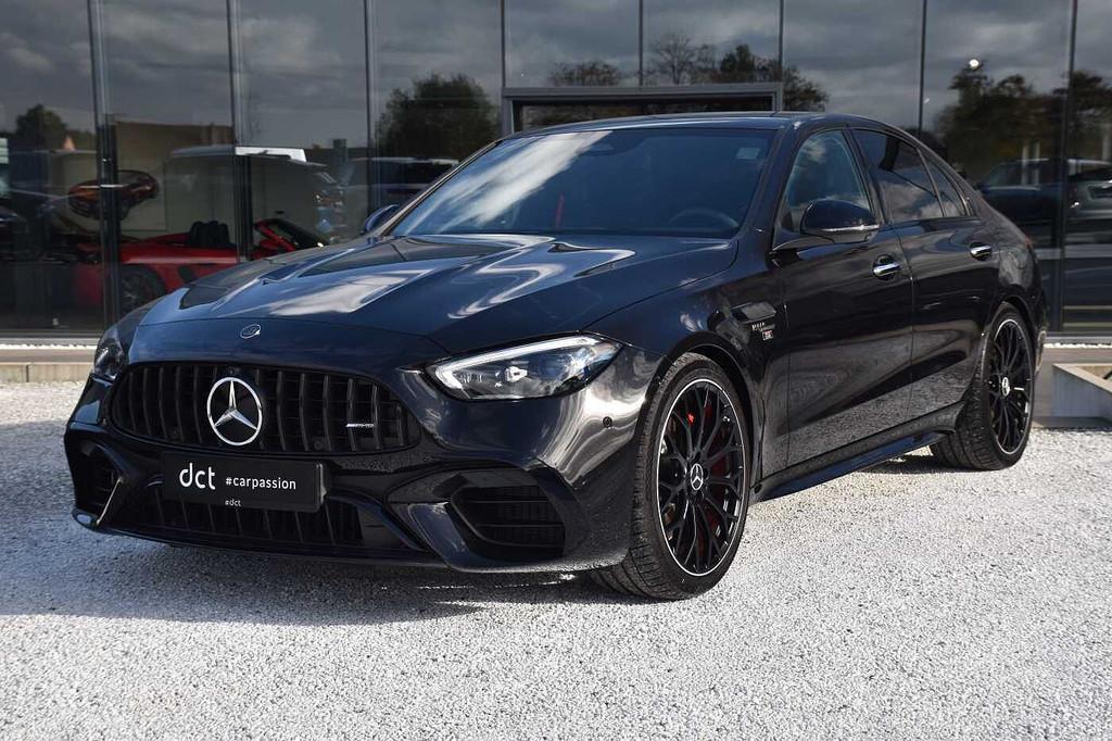 Mercedes-Benz C-CLASS AMG 63 S E Perf Burmester AHK Pano 360, Auto's, Mercedes-Benz, Bedrijf, Te koop, C-Klasse, ABS, Achteruitrijcamera