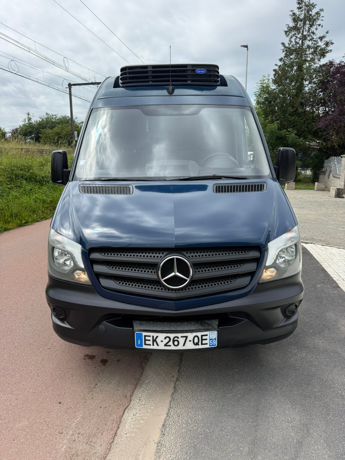 Mercedes-Benz Sprinter 314 Koelkast L2H2, Boordcomputer, 4 cilinders, Blauw, Mercedes-Benz
