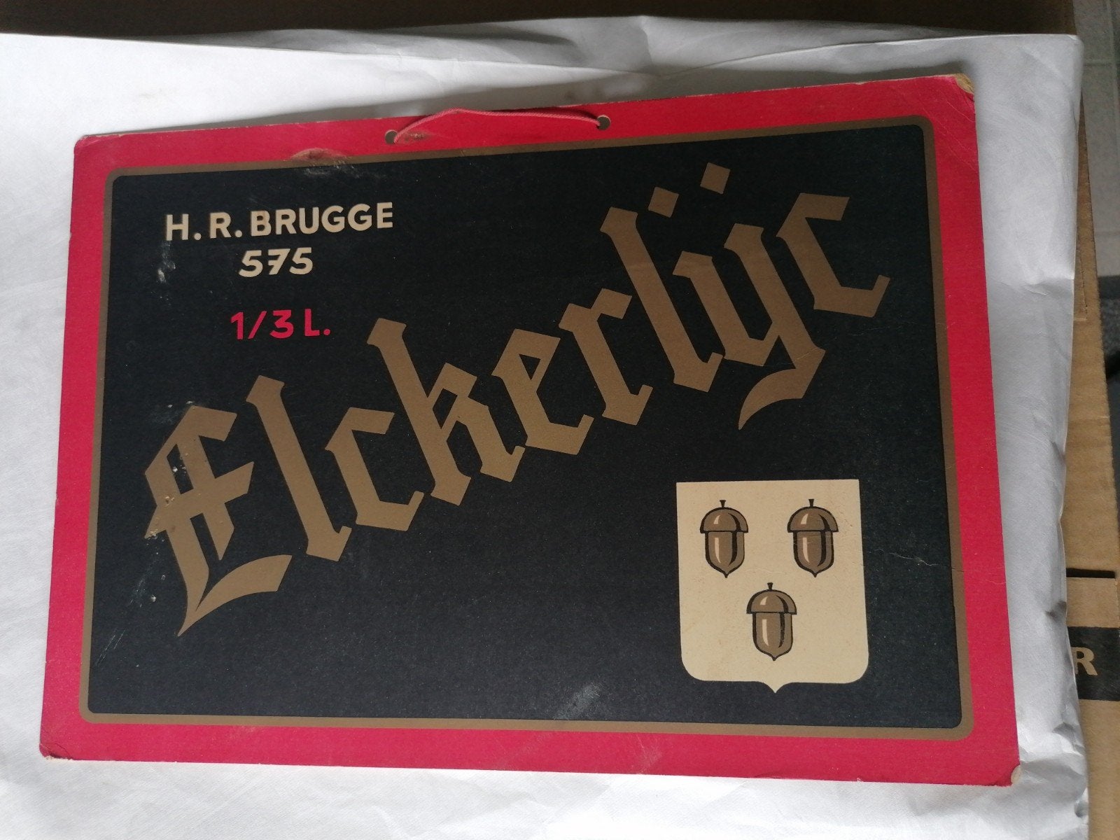 oude biereclame Brugge, Verzamelen, Ophalen of Verzenden