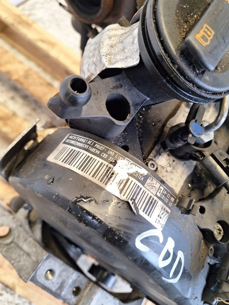 Moteur CBDB Complet VW YETI SCIROCCO JETTA SKODA GOLF, Verzenden, Gebruikt, Skoda