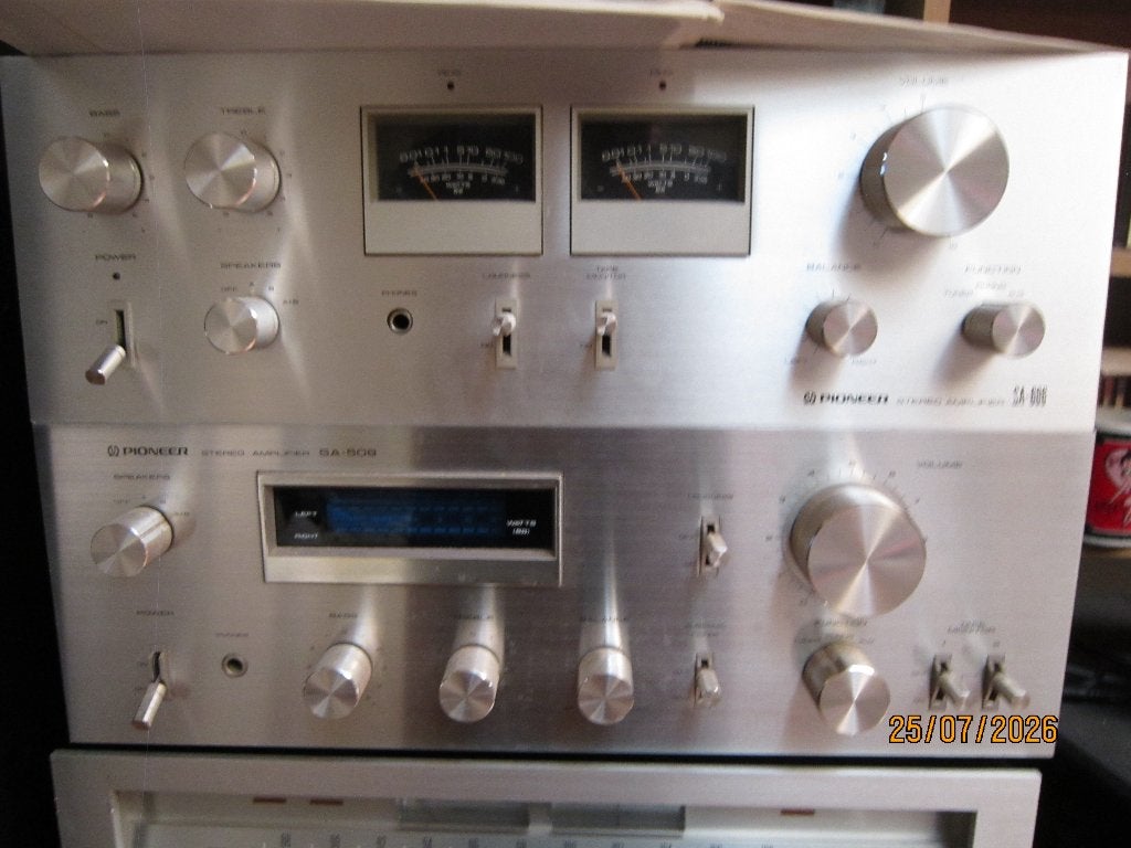 2 x versterkers pioneer te koop, Audio, Tv en Foto, Ophalen, Zo goed als nieuw, Stereo, Pioneer