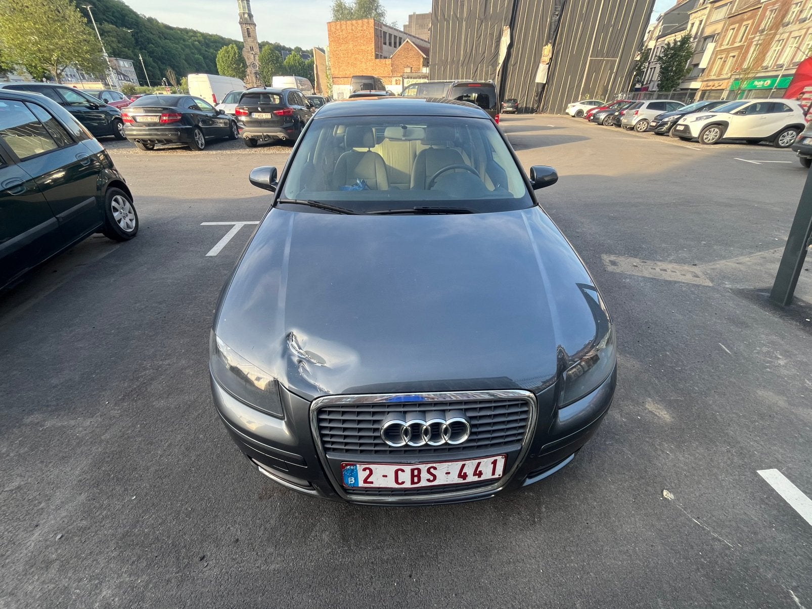 Audi A3 Sportback 1.9TDI 105ch-2005 PRET A ETRE IMMATRICULÉ, Autos, Argent ou Gris, Achat, Beige, Boîte manuelle