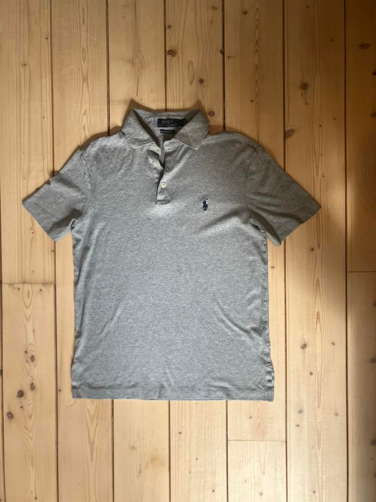 Grijze Ralph Lauren polo, Verzenden, Zo goed als nieuw, Maat 46 (S) of kleiner, Grijs