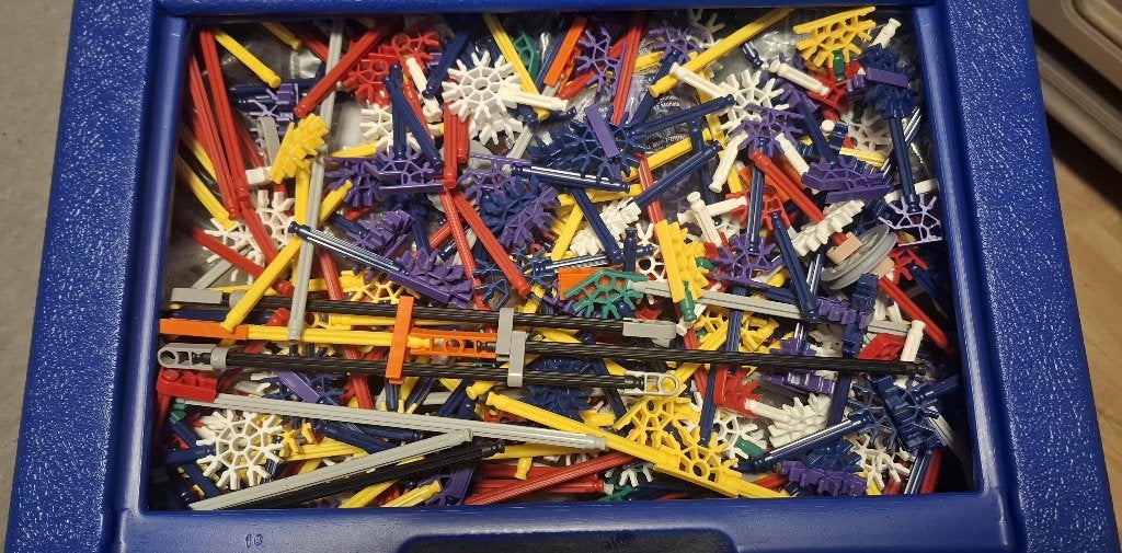K'nex, Enlèvement, Utilisé, K'nex
