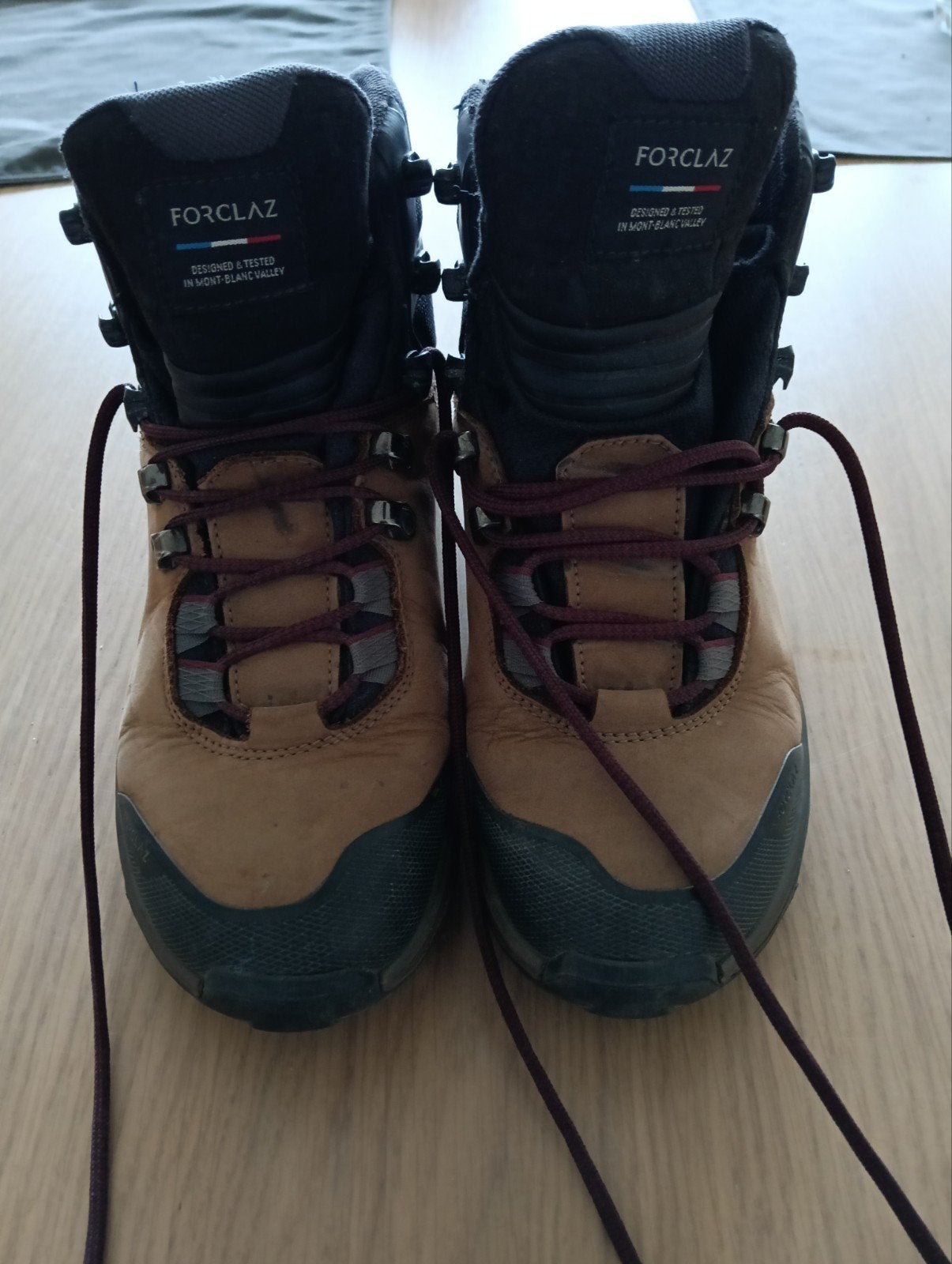 Wandelbottines, Ophalen