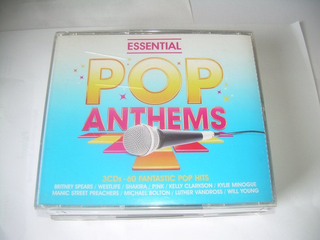 3 CD BOX - POP ANTHEMS, Ophalen of Verzenden, Zo goed als nieuw, Eerste persing, Verzamelalbum