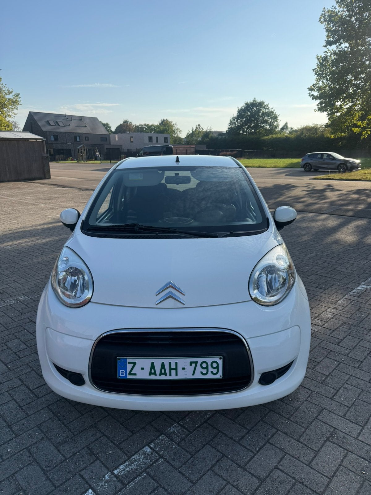Citroen C1 10/2011 AIRCO. Garantie 1jaar, Autos, Euro 5, Achat, Entreprise, Blanc