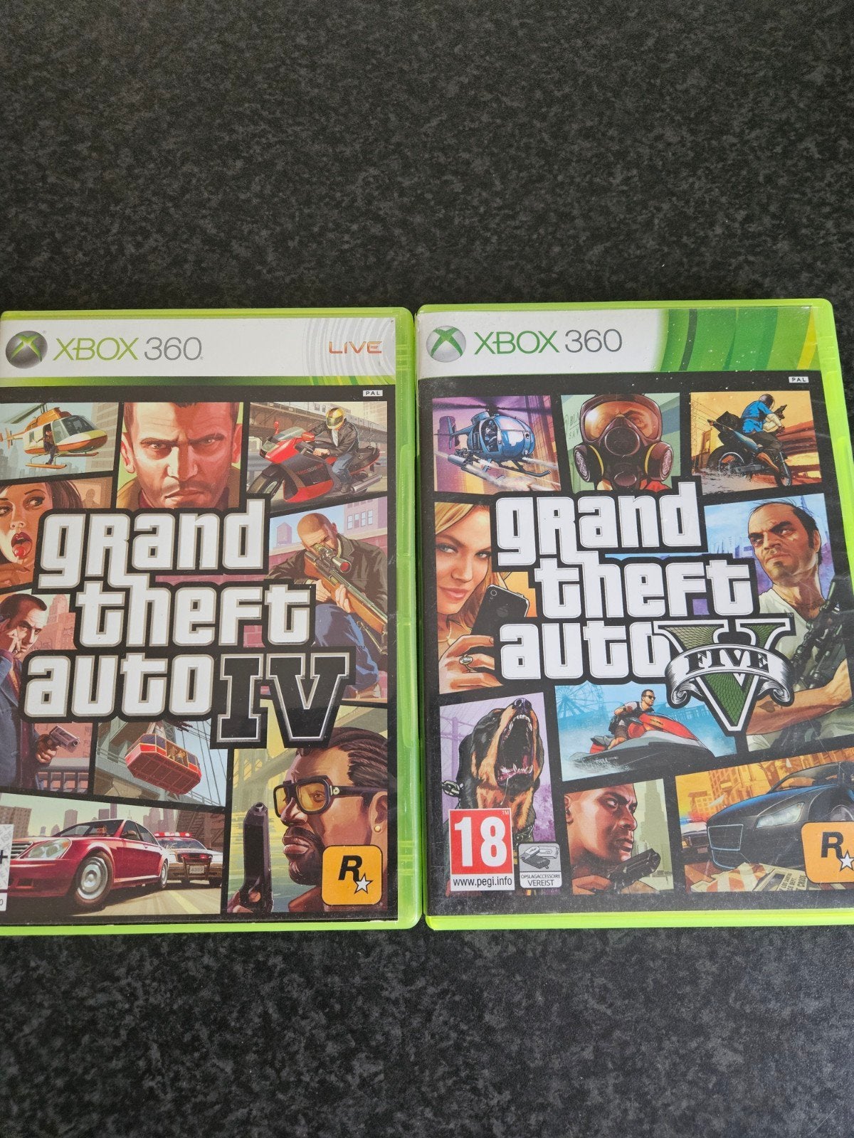 GTA 4 en 5 xbox 360, Games en Spelcomputers, Games | Xbox 360, Ophalen of Verzenden