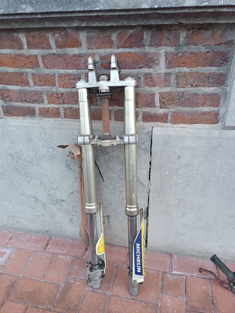 Fourche moto de cross, Fietsen en Brommers, Brommeronderdelen | Algemeen, Ophalen